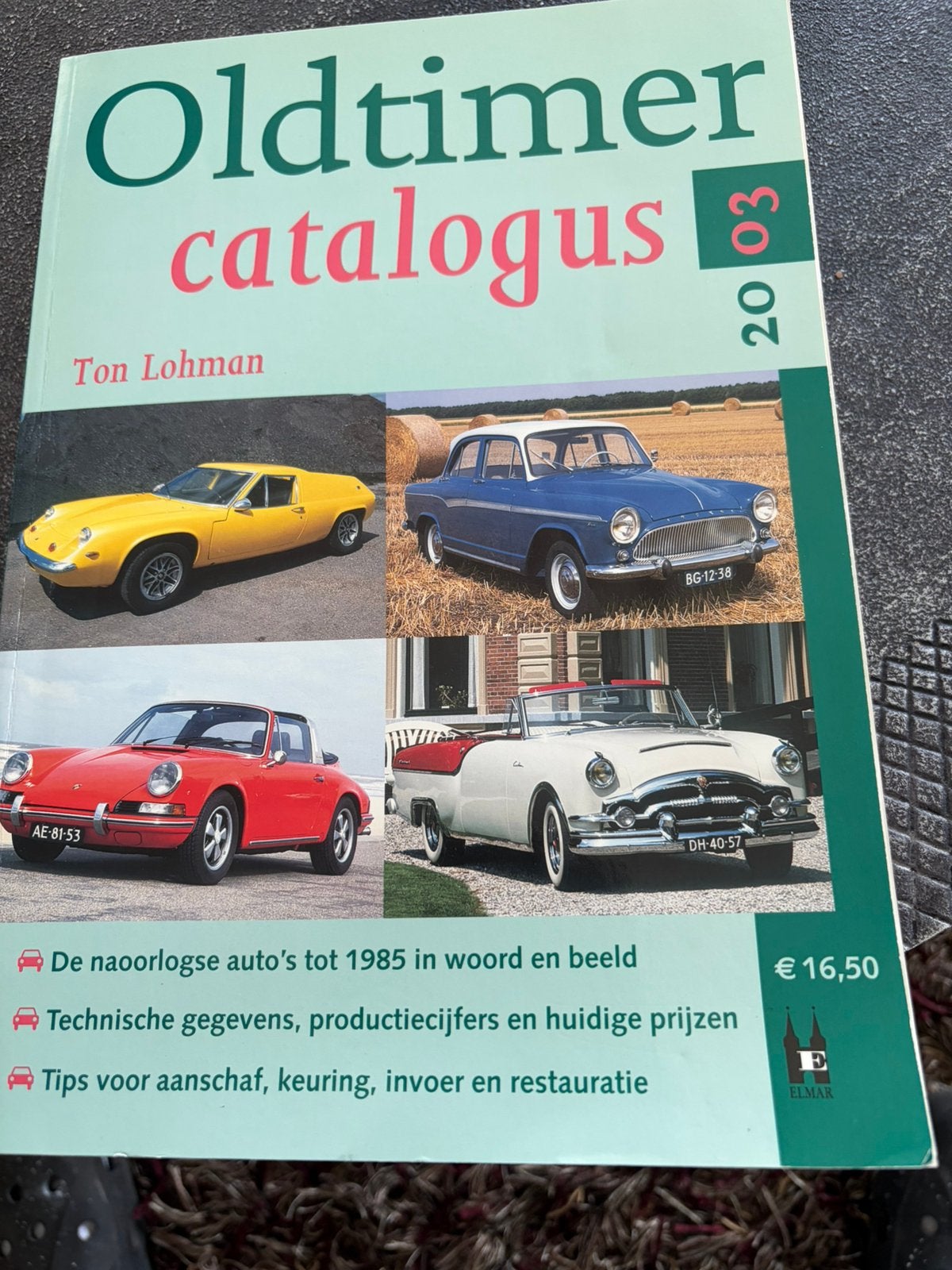 Oldtimer catalogus 2003 Ton Lohman, Ophalen, Zo goed als nieuw, Algemeen