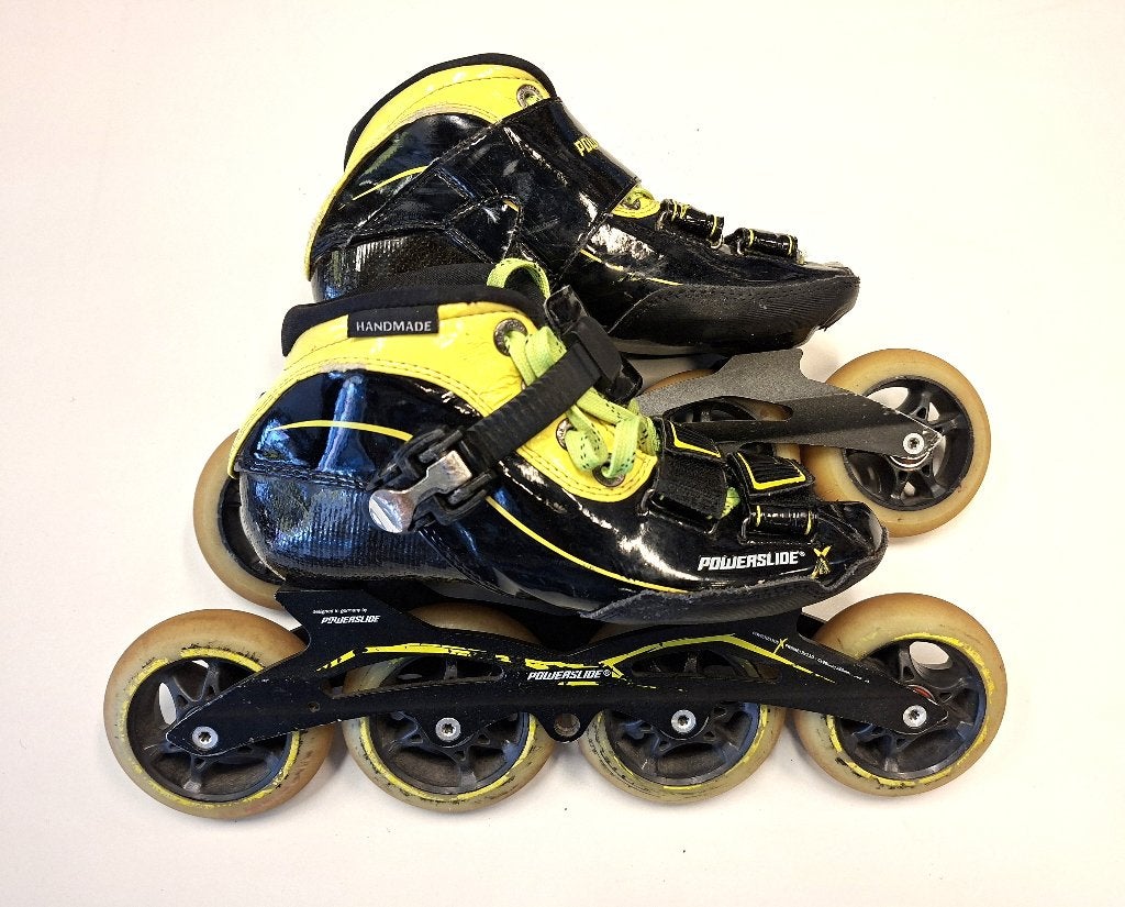Powerslide junior skeeler maat 36, Sport en Fitness, Skeelers, Gebruikt, Ophalen of Verzenden, Info@powerslide.com, Inline skates 4 wielen