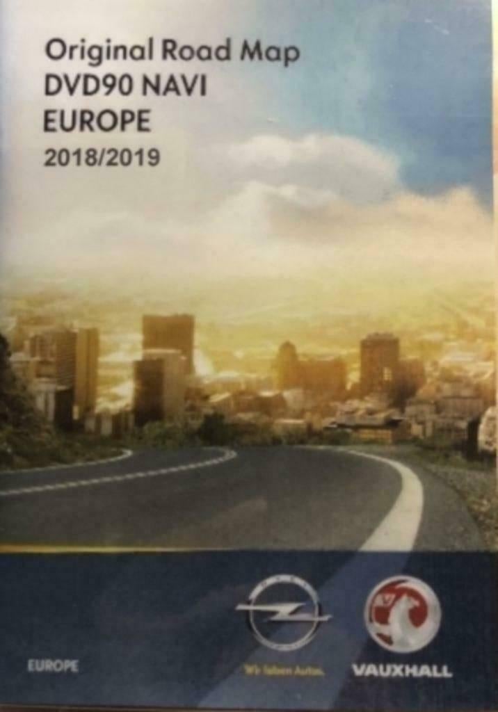 Opel DVD's DVD90 Navigatie van 2019, Computers en Software, Navigatiesoftware, Verzenden, Nieuw, Update