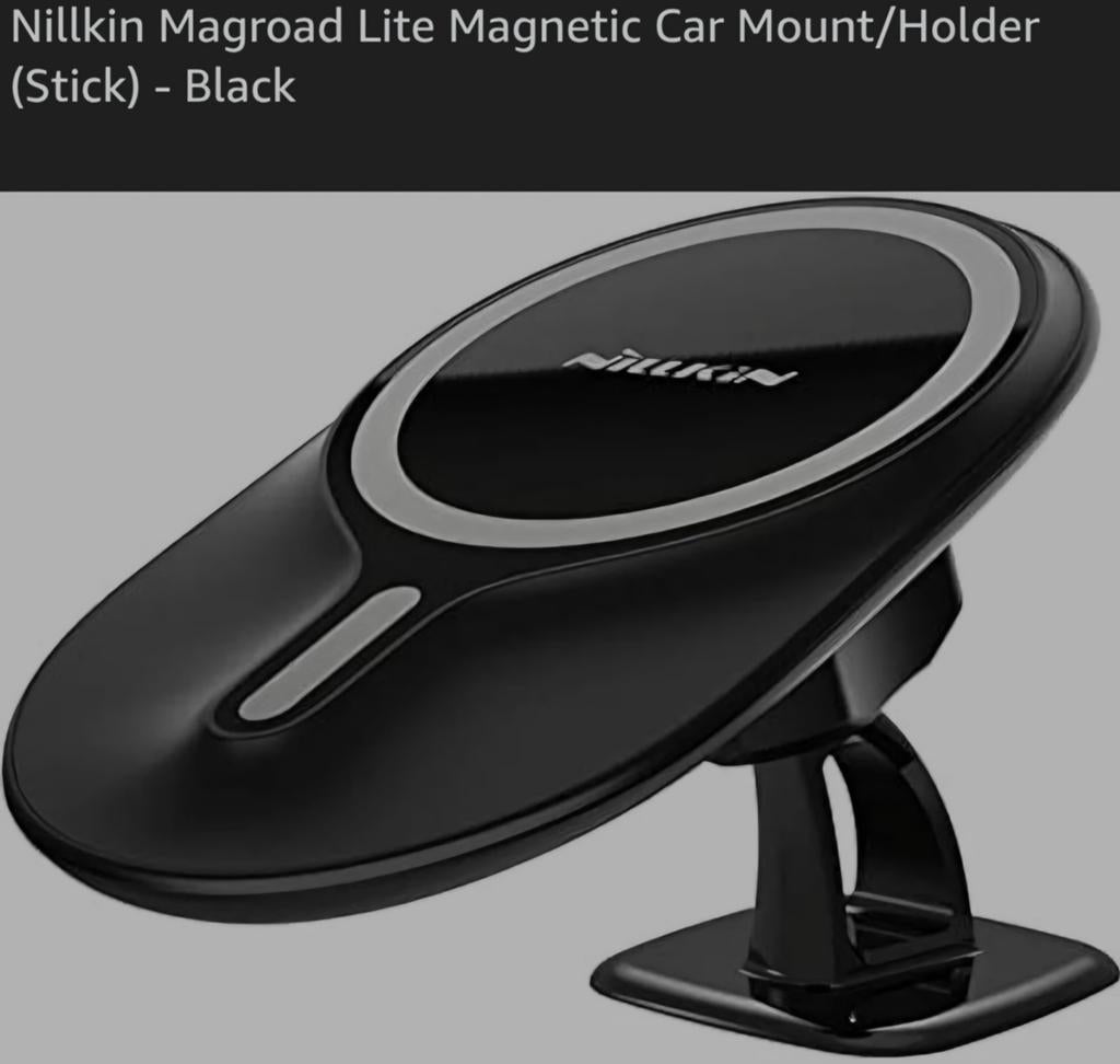 Nillkin Magroad Lite Magnetische Autohouder (Zwart), Ophalen of Verzenden, Zo goed als nieuw