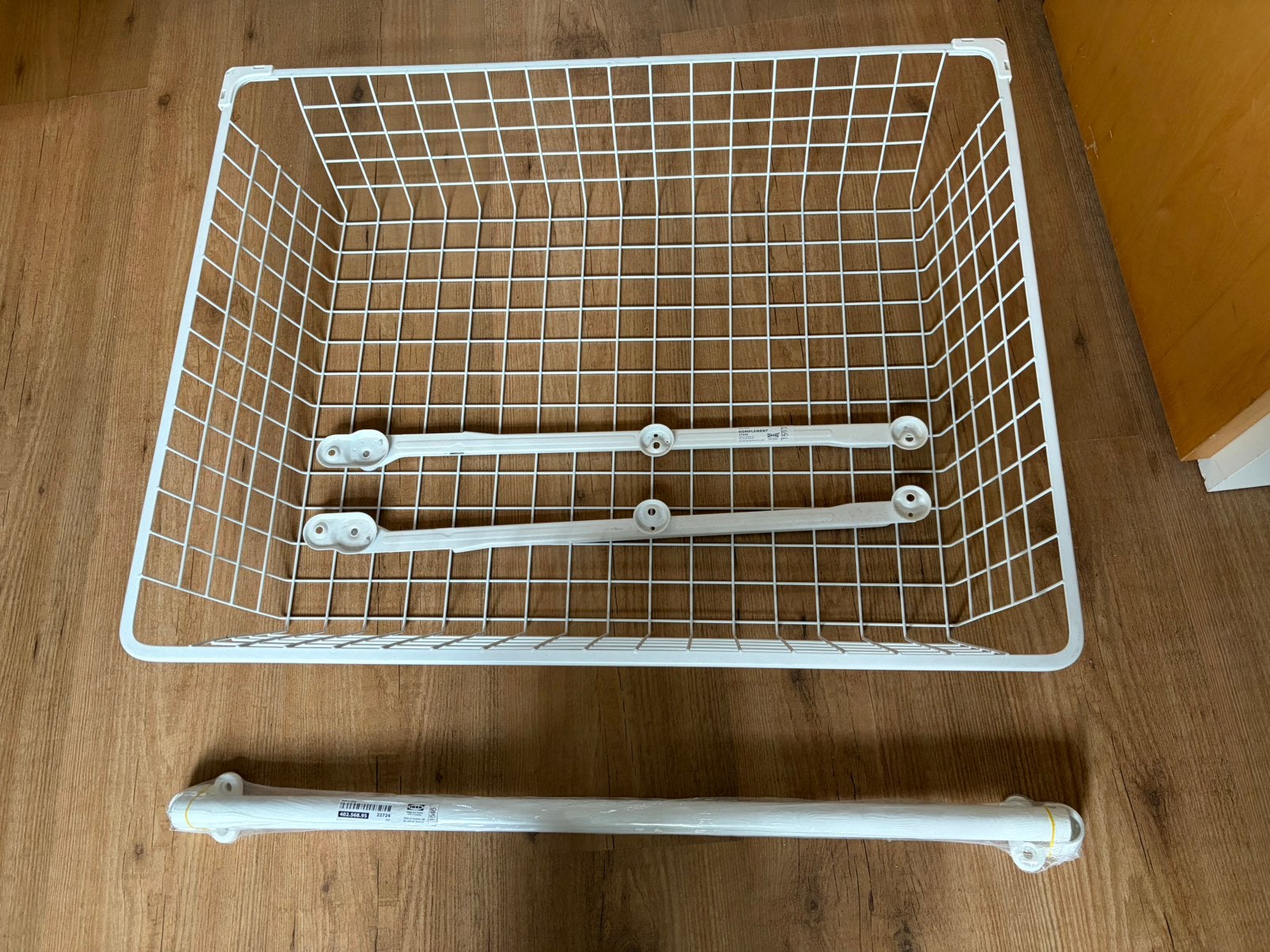 Ikea Komplement lade en kledingroede, Huis en Inrichting, Kasten | Kledingkasten, Ophalen, 50 tot 100 cm, Zo goed als nieuw, Minder dan 100 cm