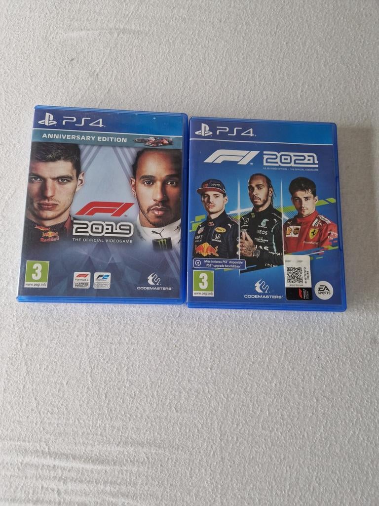 Formule 1 2019/2021 (je krijgt ze allebij), Racen en Vliegen, 2 spelers, Ophalen of Verzenden, Zo goed als nieuw