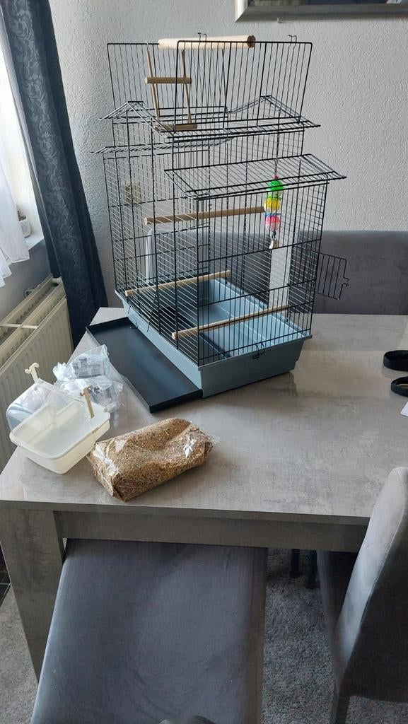 Te koop vogelkooi De kooi helemaal nieuw, Dieren en Toebehoren, Ophalen, Nieuw, Metaal, Vogelkooi