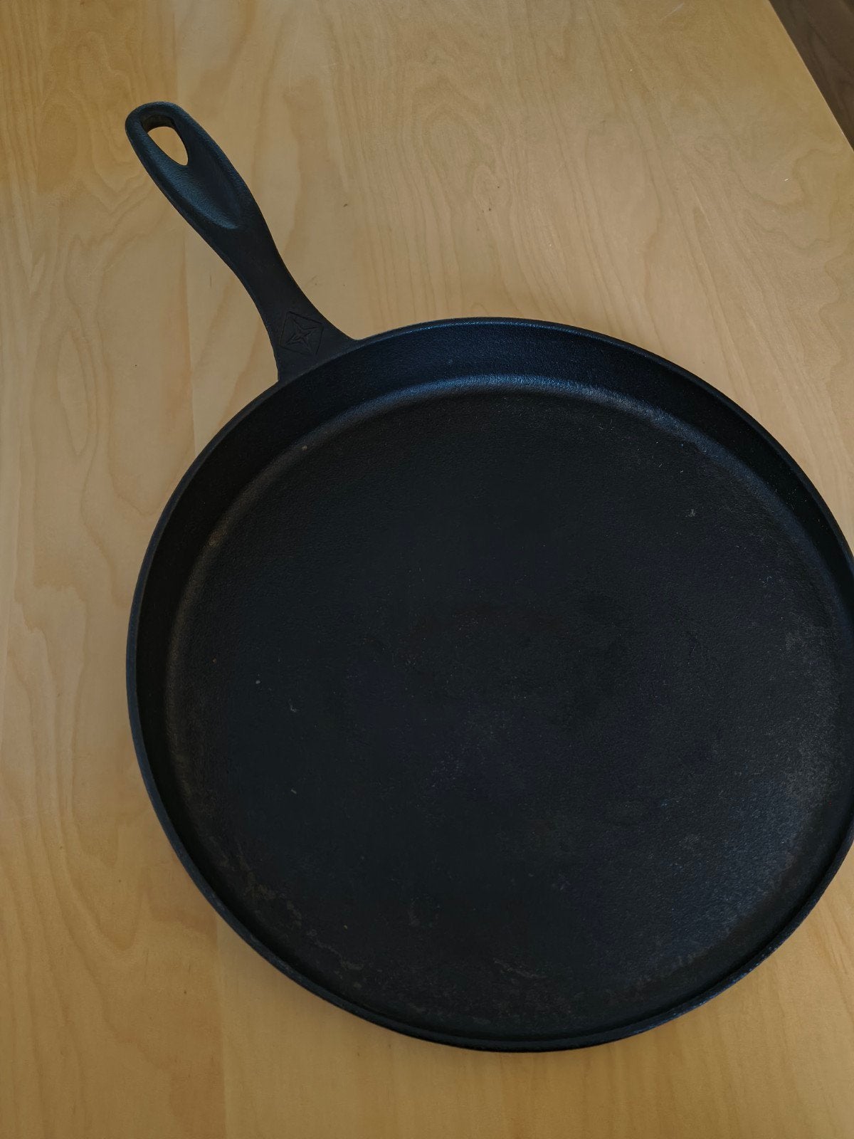 Barebones Gietijzeren Platte Pan 30.5cm, Gietijzer, Zo goed als nieuw, Geschikt voor inductie, Overige merken