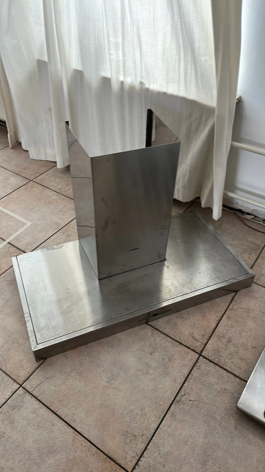 Afzuigkap aeg, Ophalen, Gebruikt, Rechthoekig, Minder dan 100 cm