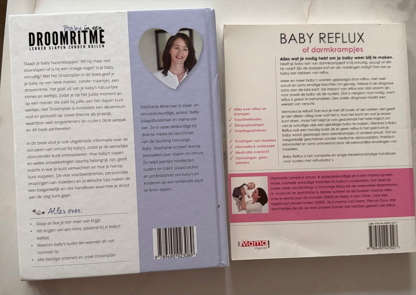 Boeken: Baby in een Droomritme & Baby Reflux of Darmkrampjes, Ophalen of Verzenden, Gelezen, Opvoeding tot 6 jaar