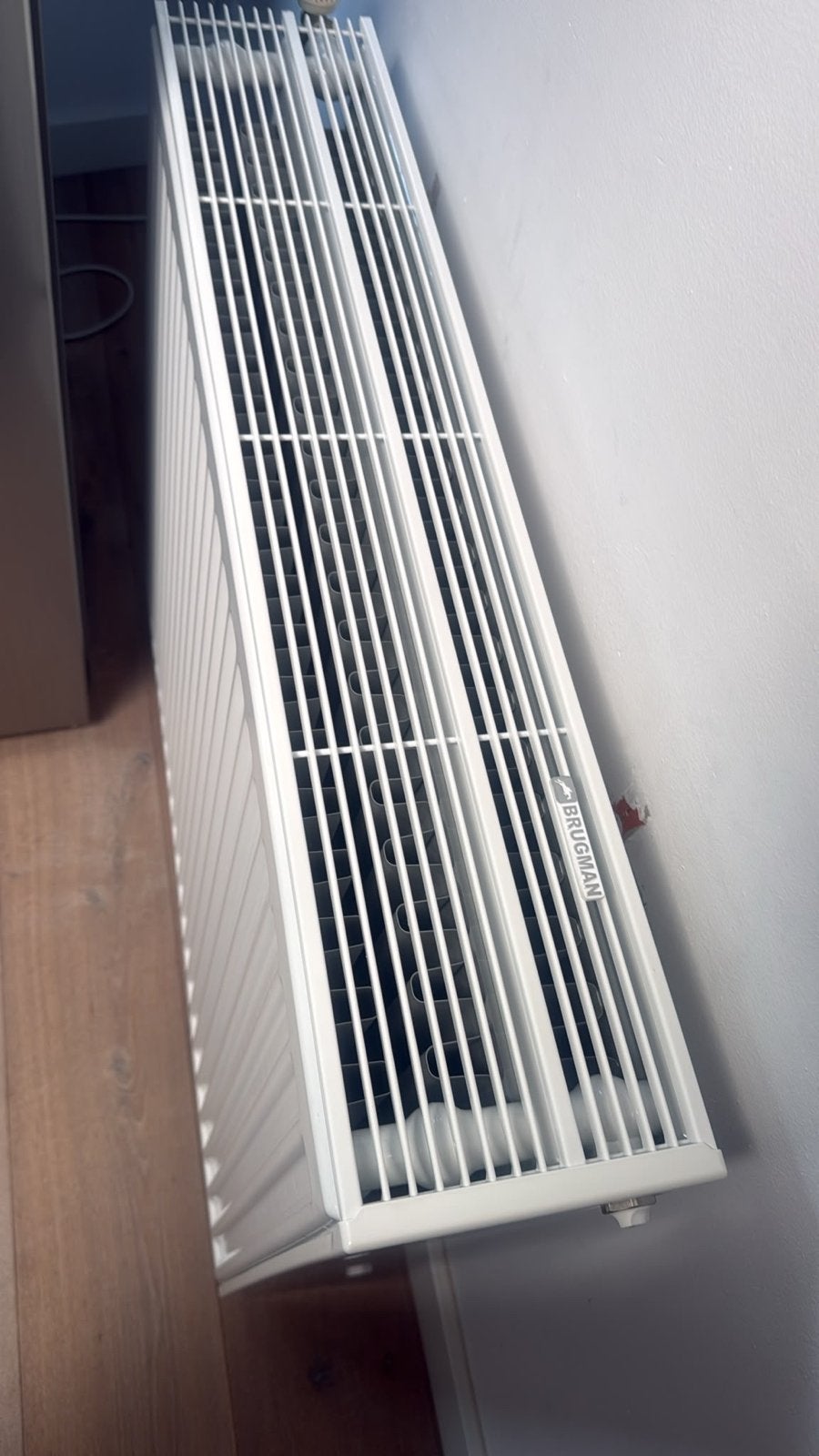 Let op gloed nieuw Brugman Compact 4 PaneelRadiator, Doe-het-zelf en Verbouw, Verwarming en Radiatoren, 30 tot 80 cm, Gebruikt
