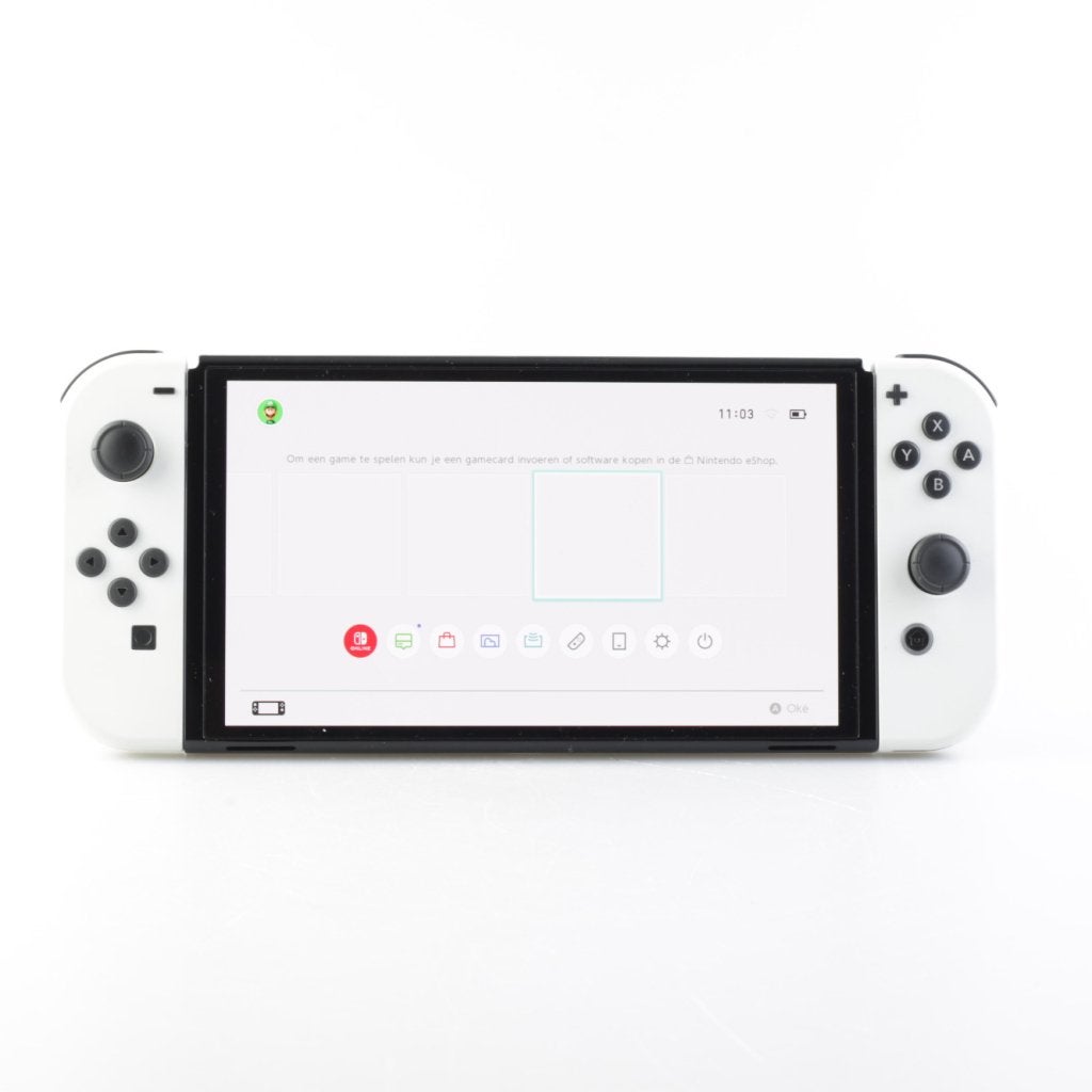 Foto 2 van Nintendo Switch OLED Wit | Nette staat