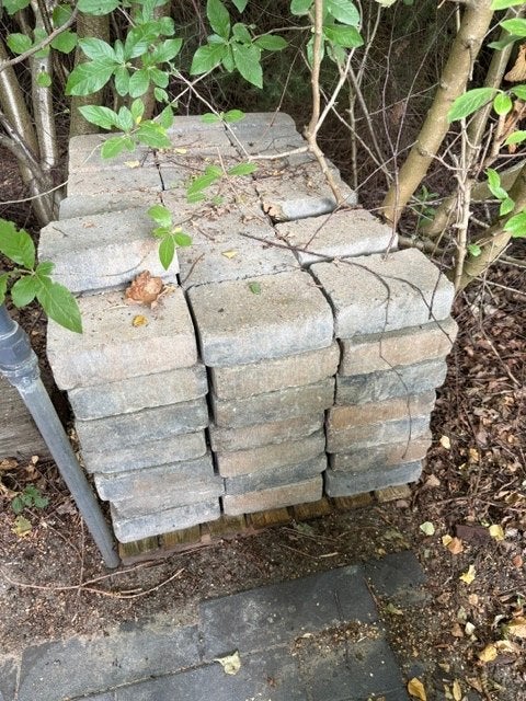 Klinkers, Tuin en Terras, Tegels en Klinkers, Ophalen, Klinkers, Zo goed als nieuw, Minder dan 5 m²