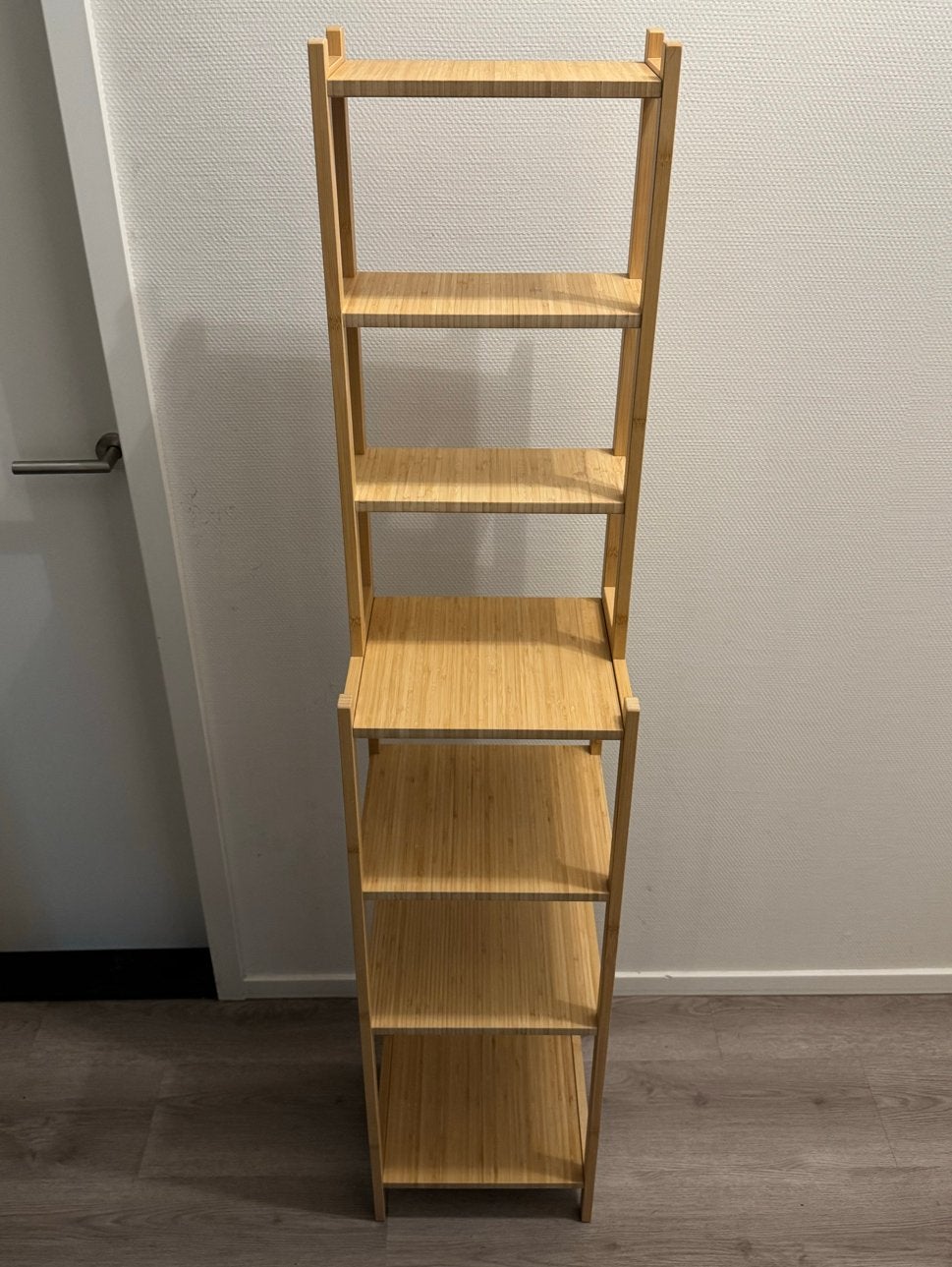 IKEA RÅGRUND bamboe badkamerrek - 163x33x28cm, Huis en Inrichting, Ophalen, Gebruikt