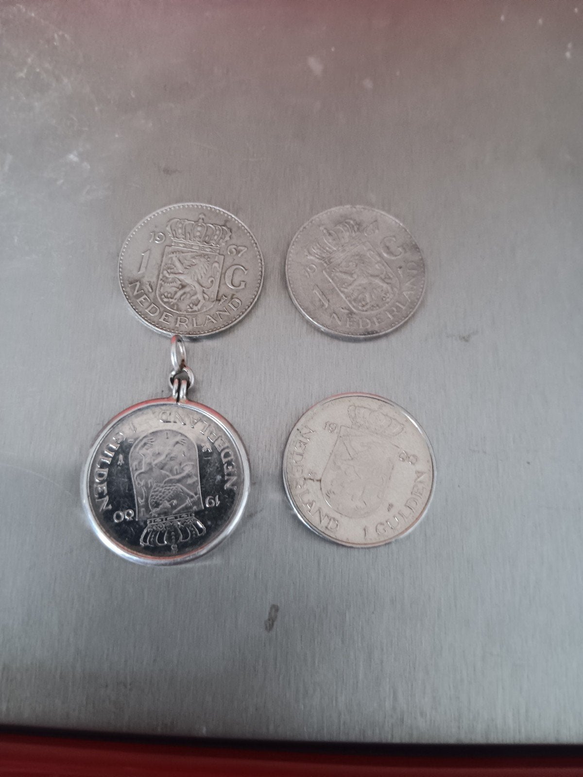 4 zilveren guldens, Postzegels en Munten, Munten | Nederland, Ophalen of Verzenden, Koningin Juliana, 1 gulden