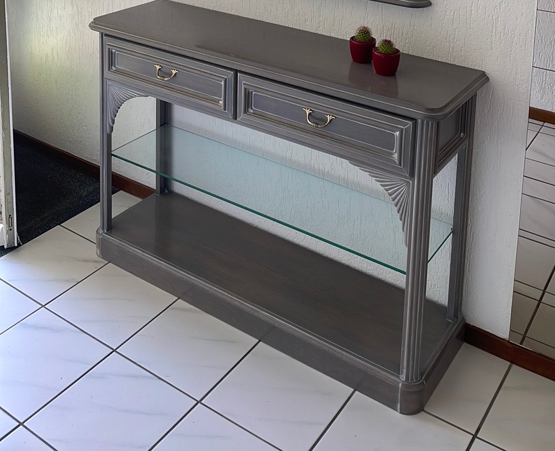 Side table - MOET SNEL WEG, Huis en Inrichting, Tafels | Sidetables, Ophalen, Gebruikt, 25 tot 50 cm, Rechthoekig