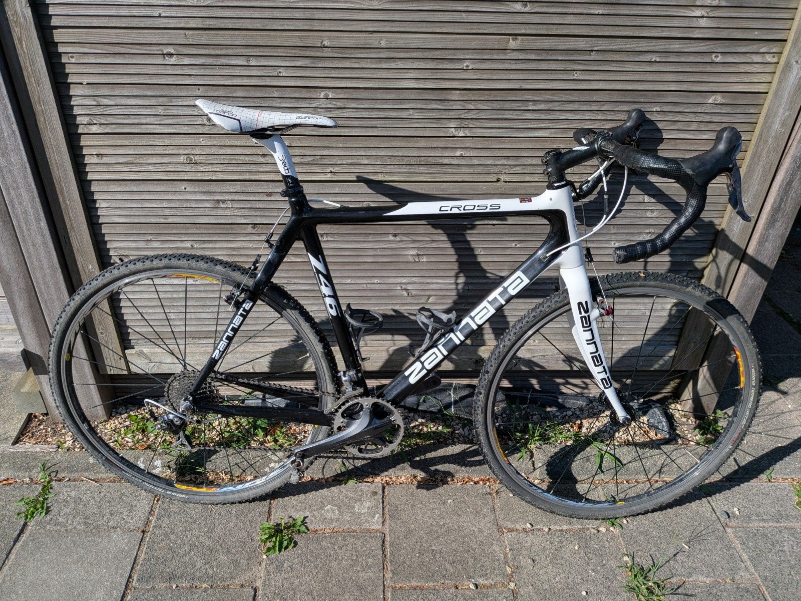 Zannata Full Carbon Crossfiets 56 - Shimano 105/Ultegra, Gebruikt, Carbon, Heren, Meer dan 20 versnellingen