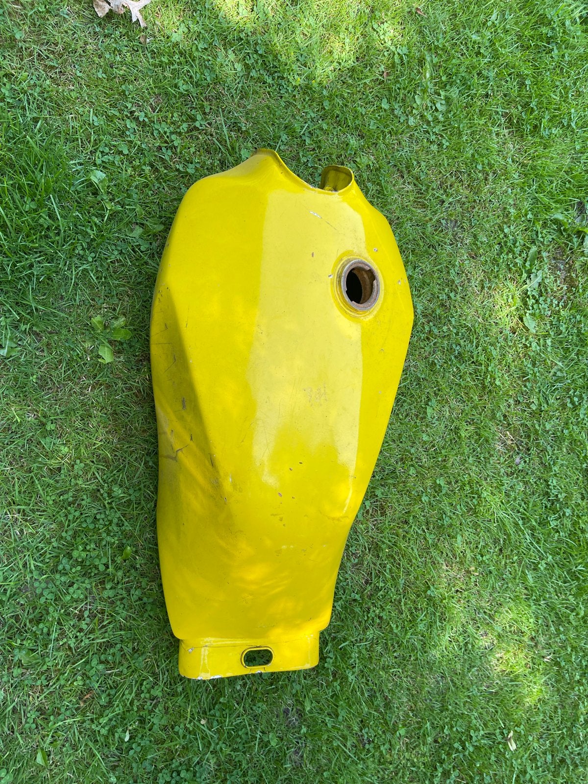 Yamaha RD 80 LC1/LC2 Tank - Knetterhard, moet schoongemaakt, Ophalen of Verzenden, Gebruikt