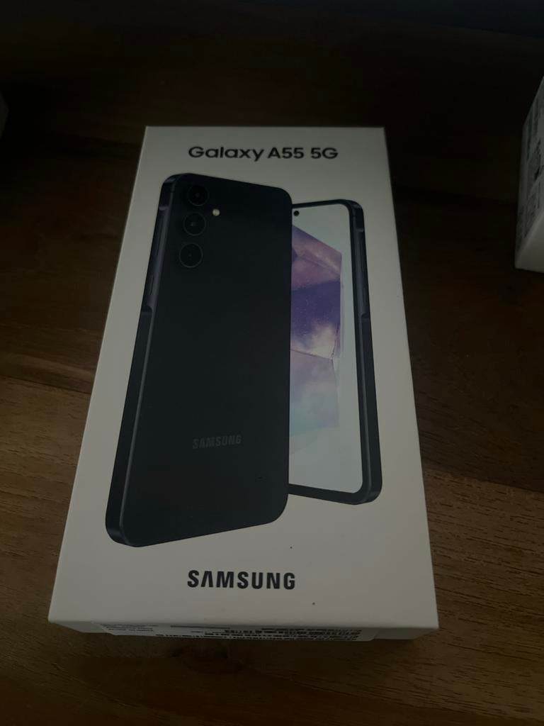 Samsung Galaxy A55 5G doosje, Ophalen of Verzenden, Gebruikt, Galaxy A, Zonder abonnement