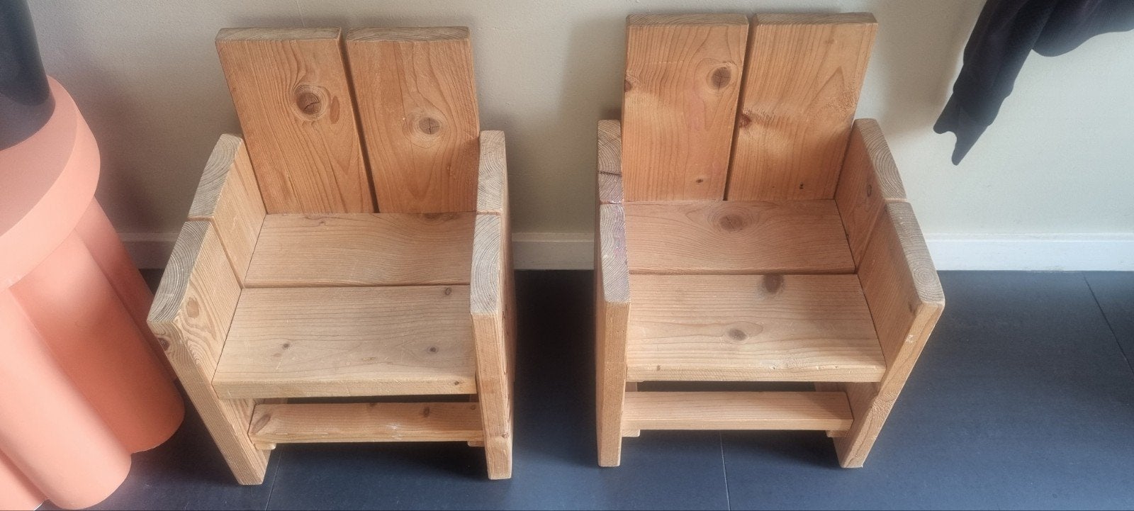 Houten kinderstoeltjes, Ophalen, Gebruikt, Stoel(en)