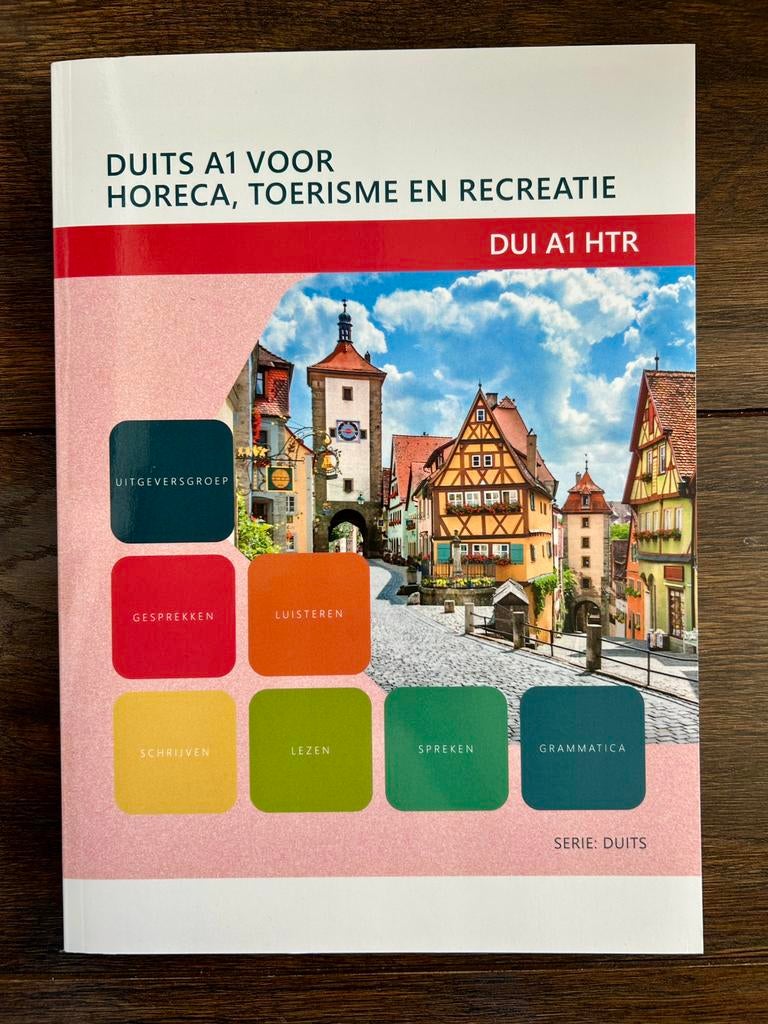 Duits A1 voor Horeca Toerisme en Recreatie – nieuw, Boeken, Ophalen of Verzenden, Nieuw, Overige niveaus, Duits