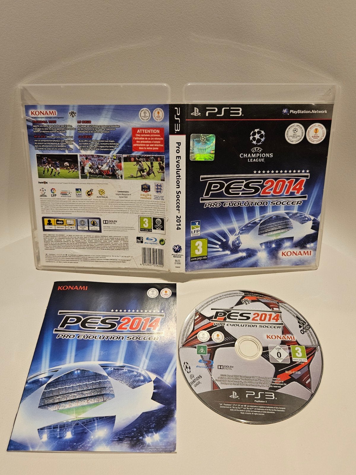 PES 2014 Champions League PS3, Ophalen of Verzenden, Zo goed als nieuw, Sport, 3 spelers of meer