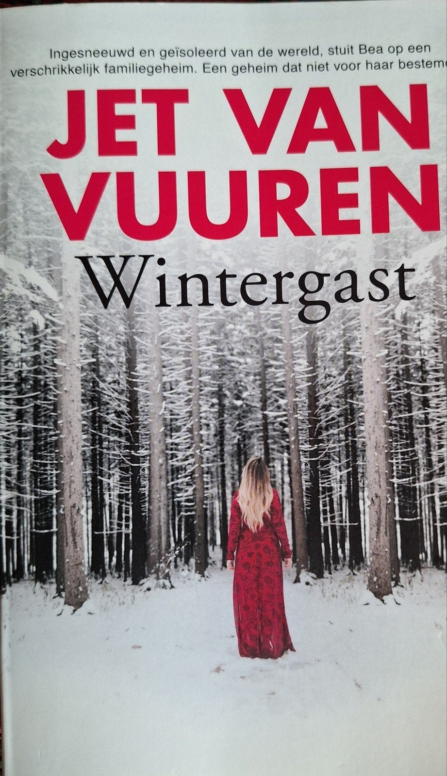 Wintergast. Jet van Vuuren., Ophalen of Verzenden, Zo goed als nieuw