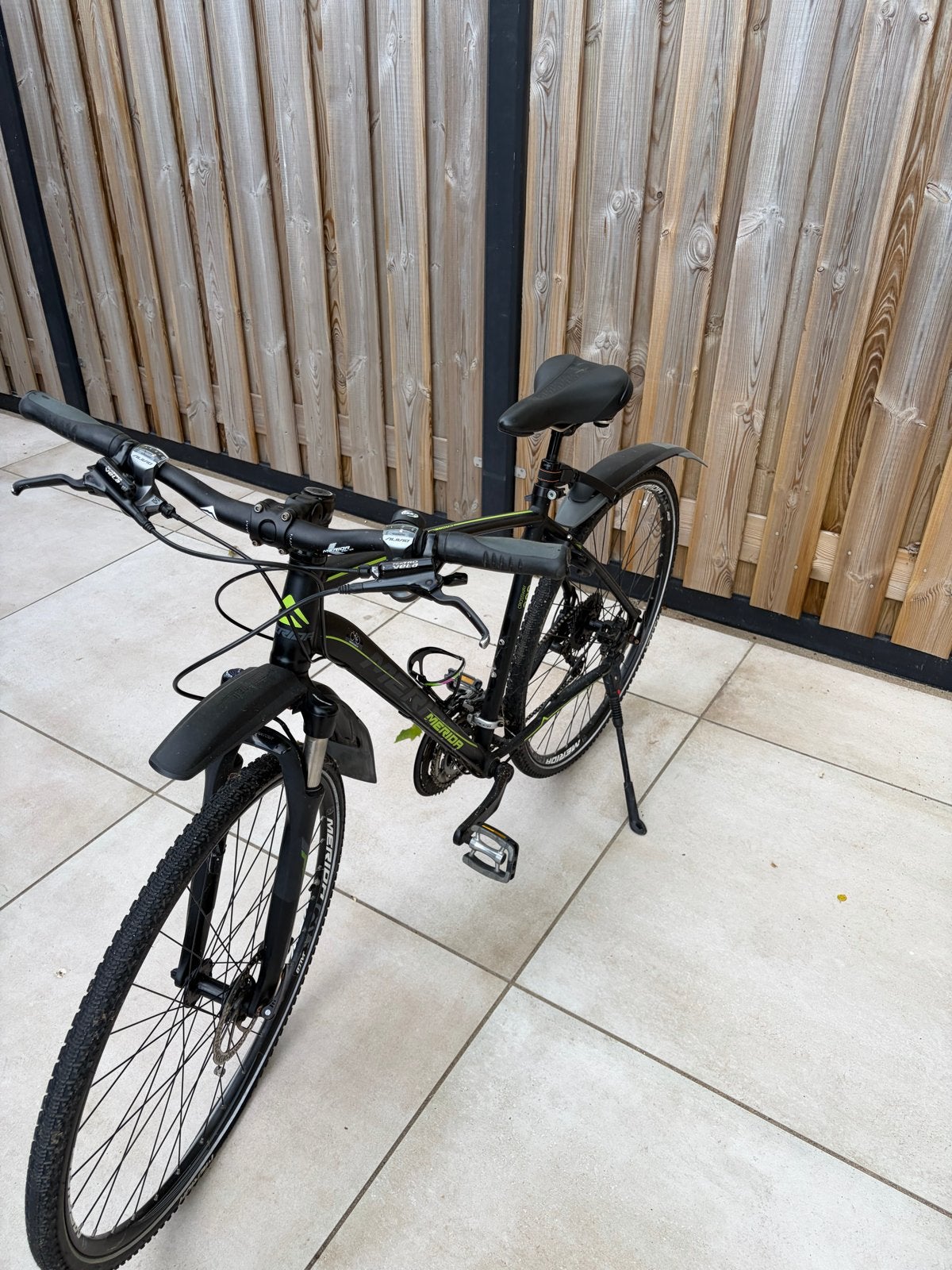 Merida Crossway 300 hybride fiets, 28 inch, Gebruikt, Vering, Meer dan 20 versnellingen