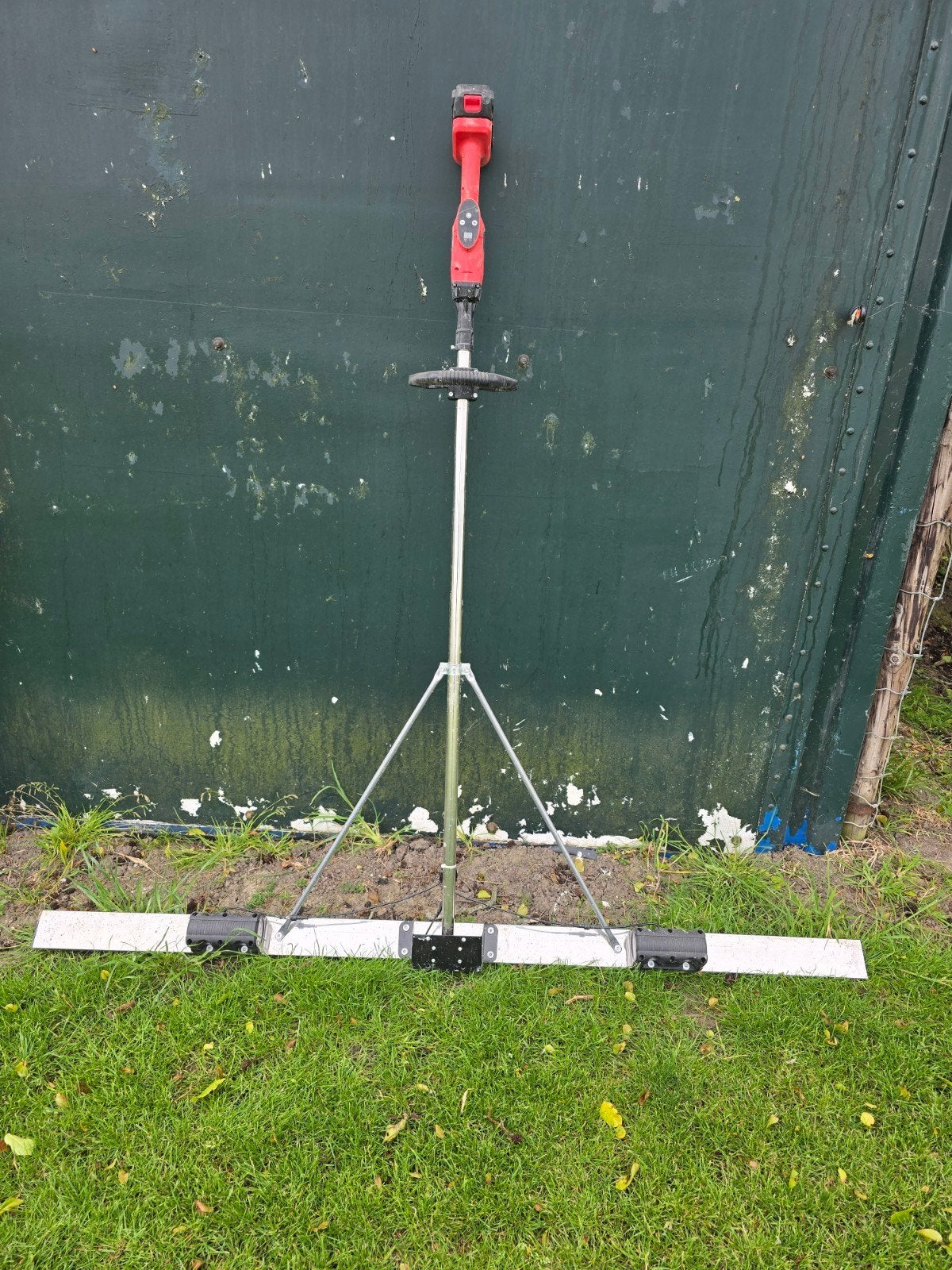 Beton tril balk en Bull float, Ophalen