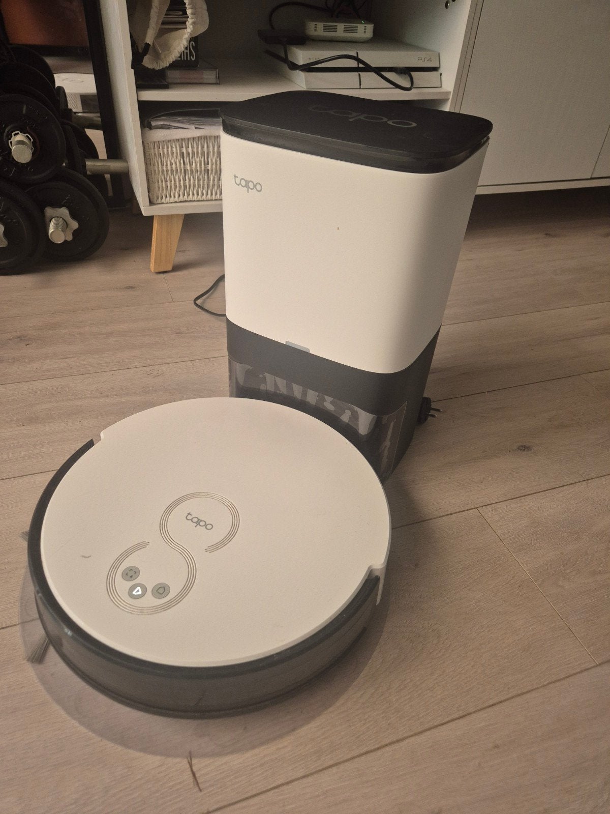 Tapo Robotstofzuiger met zelfreinigend station, Ophalen, Overige merken, Zo goed als nieuw, Robotstofzuiger