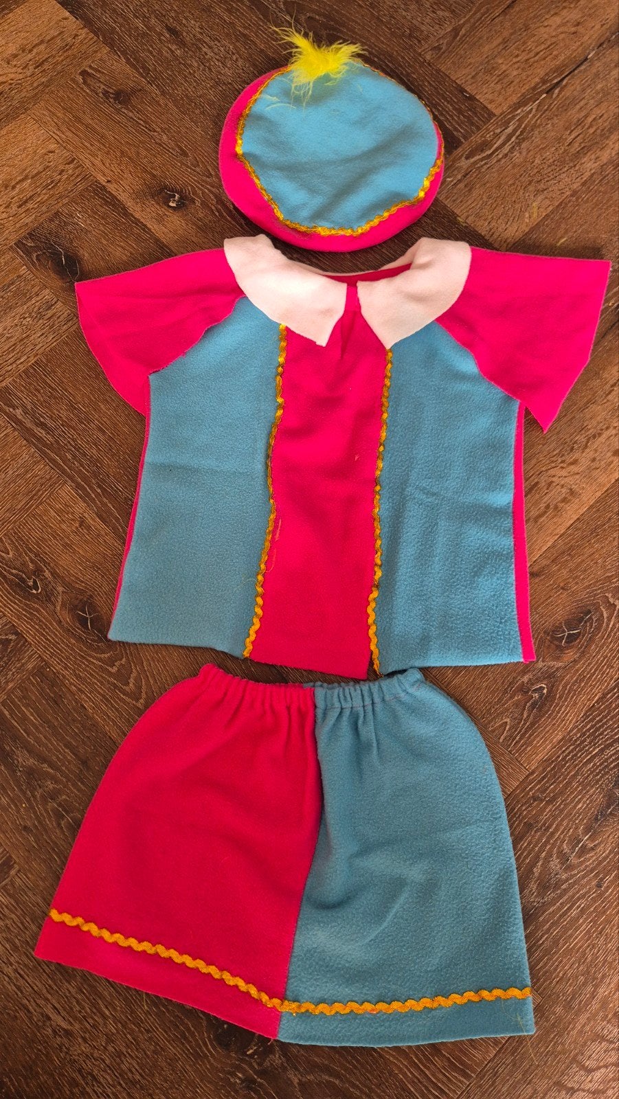 Vilten Pietenpak voor kinderen (3-6 jaar), Ophalen, Gebruikt, 104 of kleiner, Jongen of Meisje