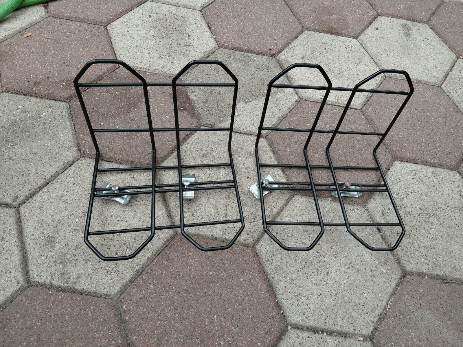 Zwarte Fietsdragers voor Fietstassen (Set van 2), Fietsen en Brommers, Ophalen, Gebruikt