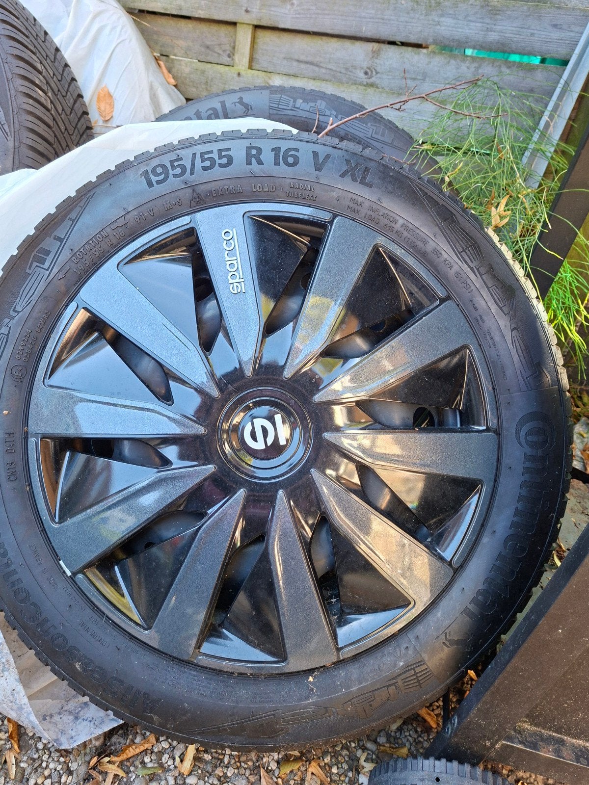 Continental all season, Ophalen, Gebruikt, 16 inch, Banden en Velgen