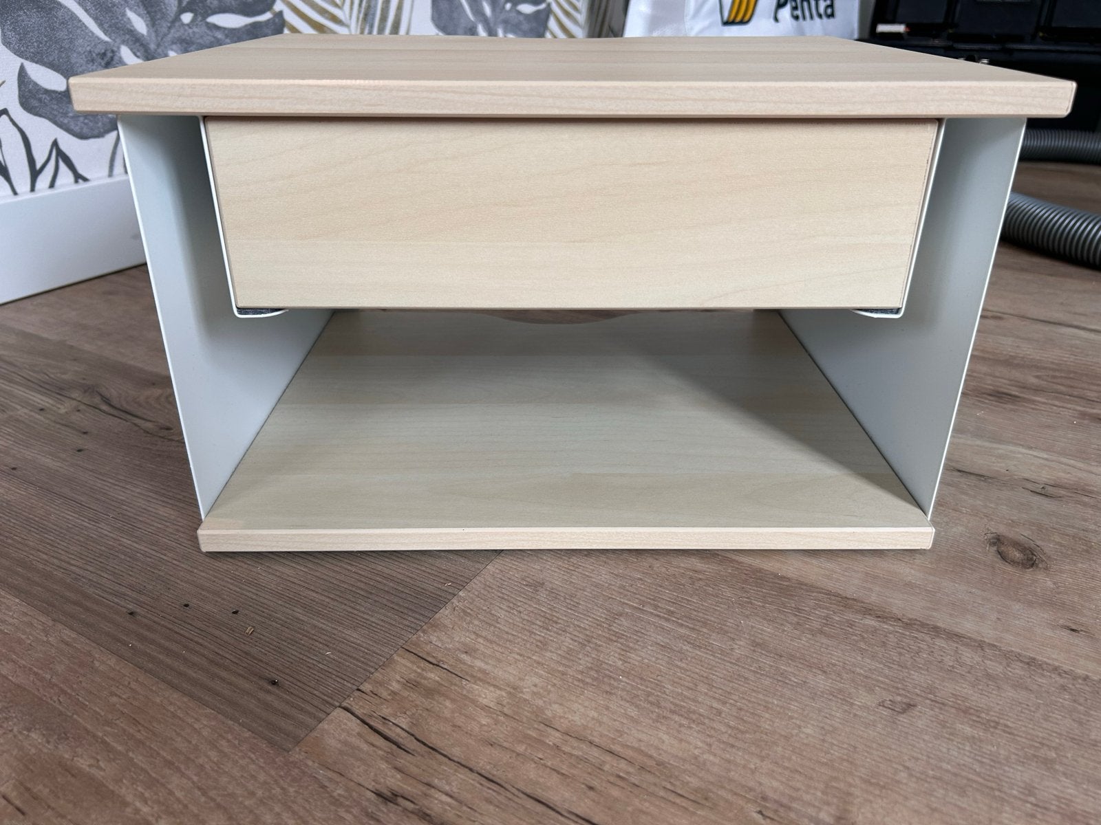 2 STOMSÖ Nachtkastjes, Ophalen, Minder dan 50 cm, 1 of 2 laden, Zo goed als nieuw