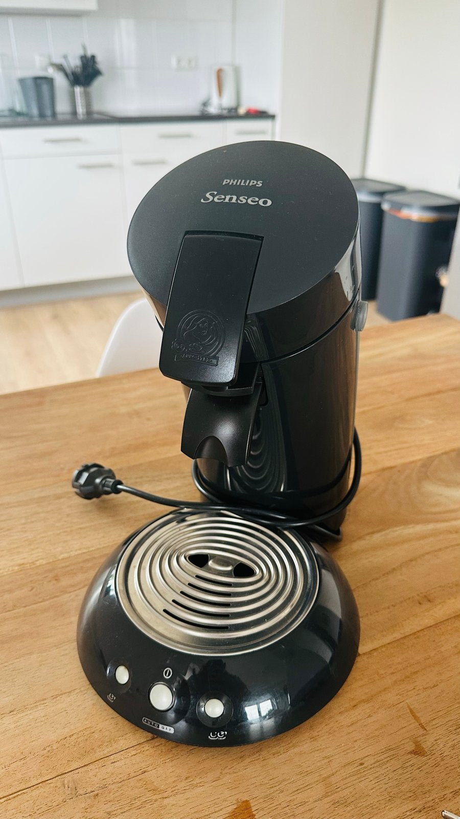 Philips Senseo Koffiezetapparaat Zwart koffie pads, Witgoed en Apparatuur, Koffiezetapparaten, Koffiepads en cups, Gebruikt, Koffiemachine