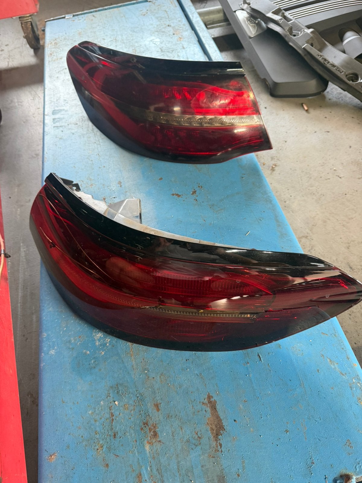 Glc coupe achterlichten smoke, Auto-onderdelen, Ophalen, Gebruikt, Mercedes-Benz