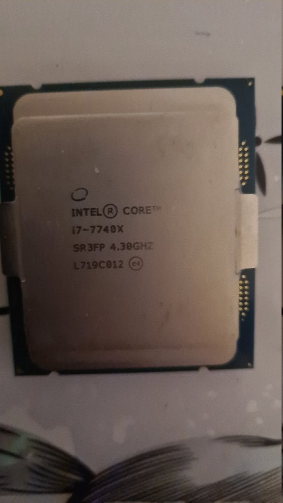Intel Core i7 7740X Processor, Computers en Software, Processors, Ophalen, Gebruikt, 4-core, LGA 2066