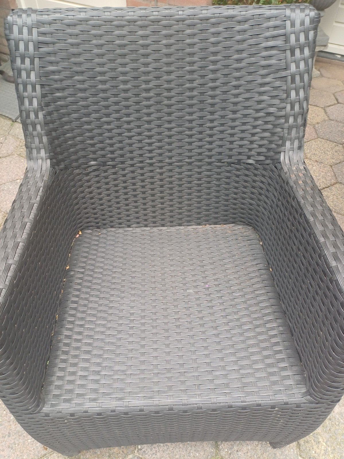2 buiten stoelen met kussen, Ophalen, Kunststof