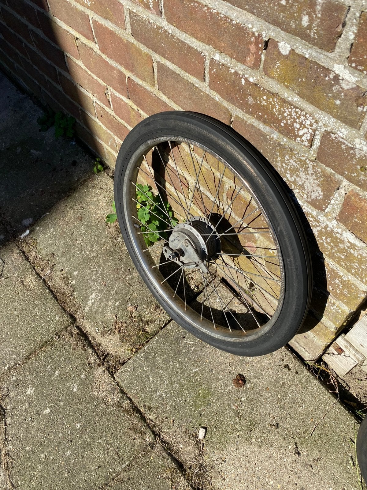 Te koop aangeboden; solex achterwiel, Ophalen of Verzenden