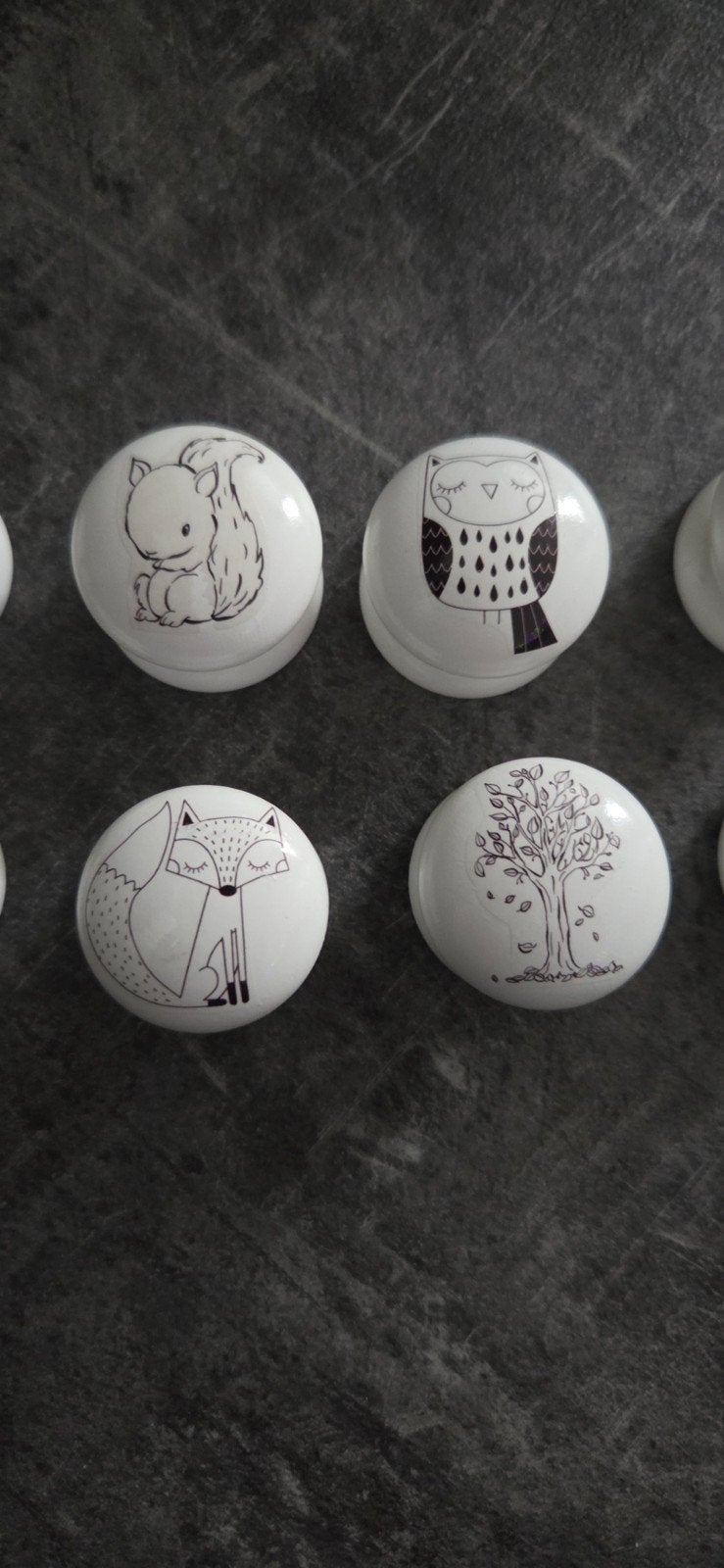 Knopjes voor Hemnes ladekast dieren (12 stukjes), Ophalen of Verzenden