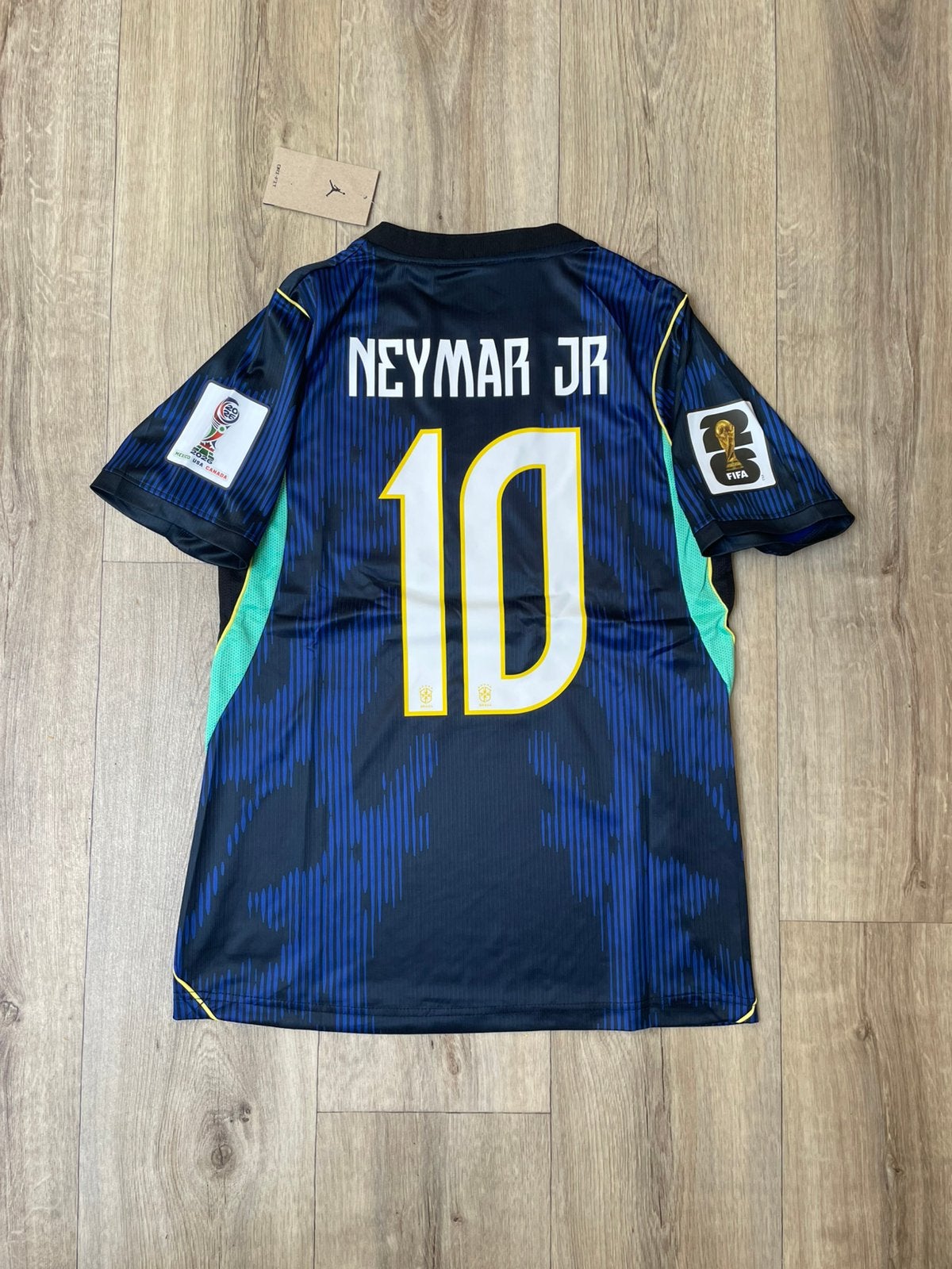 Neymar Jr #10 Brazilië WK Shirt, Maat S, Ophalen of Verzenden, Nieuw, Shirt