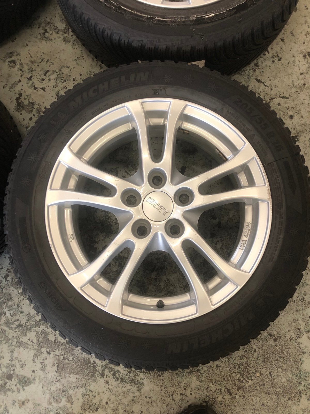Wintervelgen Michelin Alpin 5 voor Hyundai ix20, Gebruikt, 16 inch, Banden en Velgen, Personenwagen