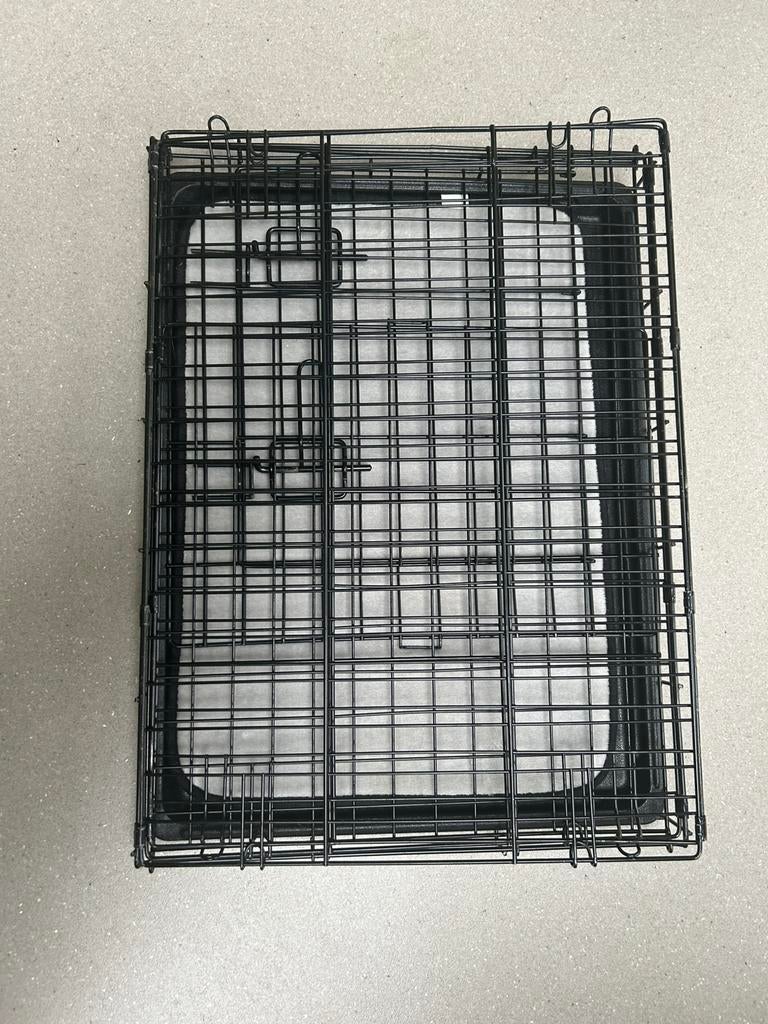 Honden bench 60 x 45 met nieuw matje, Ophalen, Gebruikt