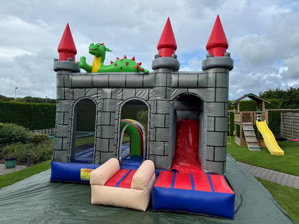 Springkasteel Drakenkasteel, Ophalen, Gebruikt, Overige