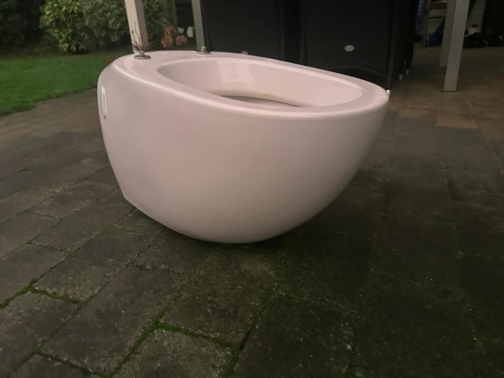 Sphinx wandcloset diepspoel serie 390/355 Wit, Ophalen, Zo goed als nieuw, Toilet