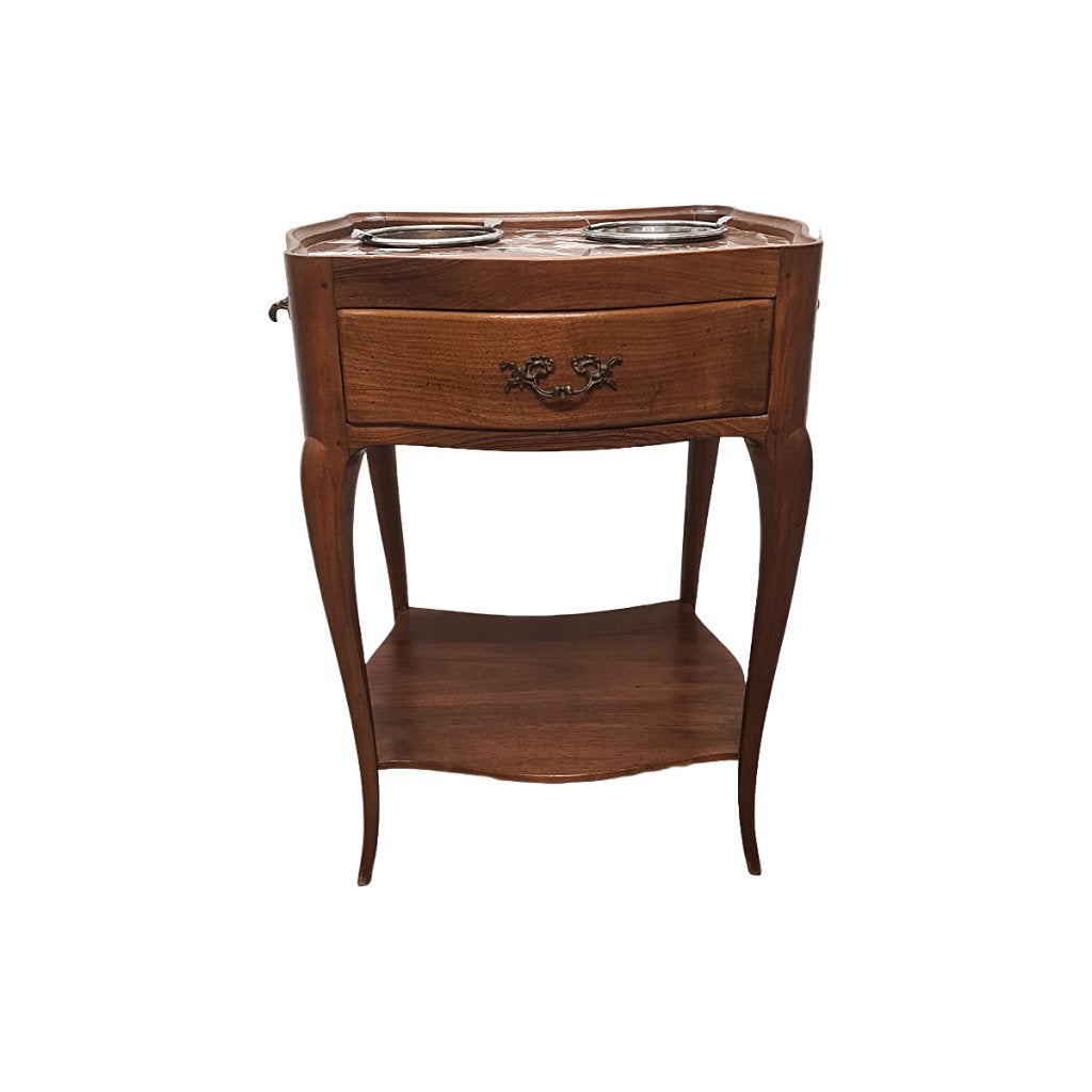 Antiek Frans Louis XV stijl champagne cooler tafel, 19e eeuw, Antiek en Kunst, Ophalen
