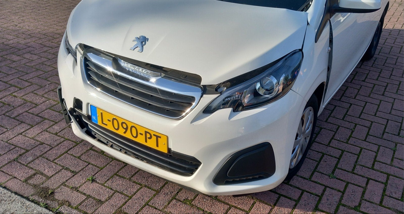 Peugeot 108  5 deurs, Ophalen, Overige carrosserieën, Wit, Handgeschakeld