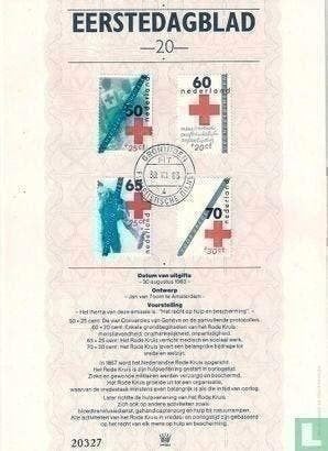 Eerstedagblad 20 - Rode Kruis 1983, Postzegels en Munten, Ophalen of Verzenden