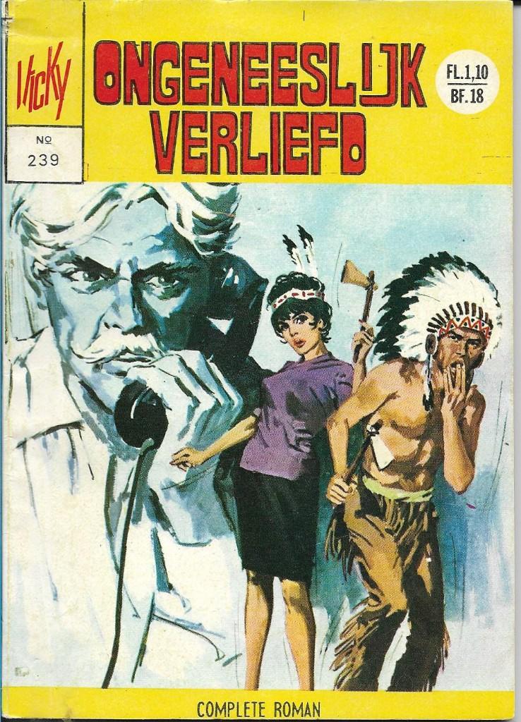 Vicky - 239: Ongeneeslijk verliefd, Eén stripboek, Verzenden, Gelezen
