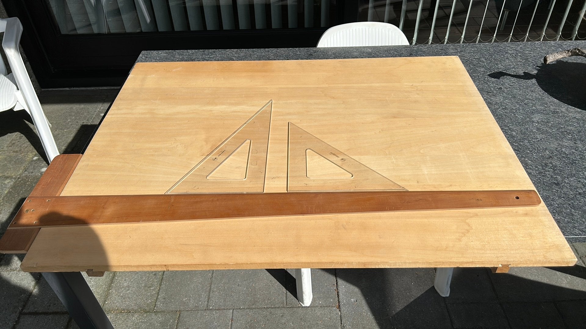 Tekenbord 75x100, Diversen, Ophalen, Mobiel, Gebruikt