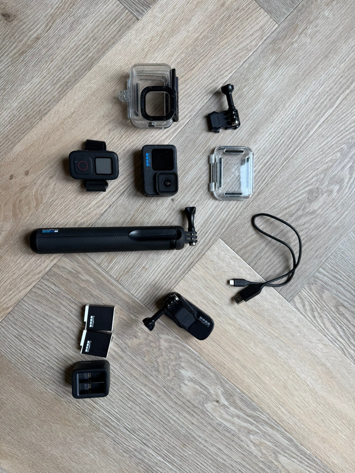 GoPro Hero 12 incl. accessoires, Audio, Tv en Foto, Actiecamera's, Verzenden, Zo goed als nieuw, GoPro