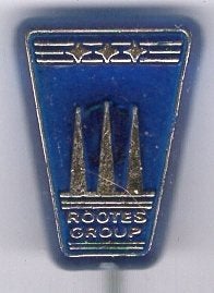 Rootes group auto fabriek blauw plastic speldje ( F_077a), Verzamelen, Ophalen of Verzenden, Zo goed als nieuw, Transport, Speldje of Pin