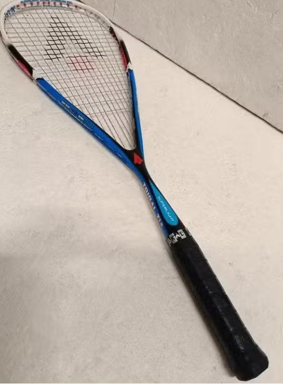 Karakal tribal ti squashracket nano titanium, Gebruikt, Ophalen of Verzenden, Racket