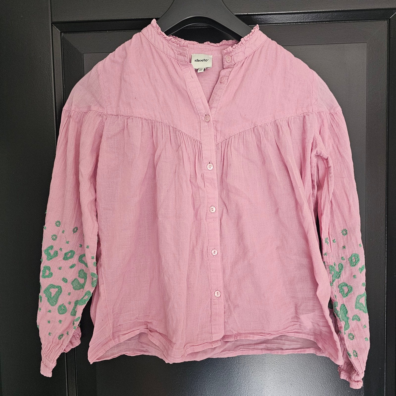 bloes blouse shoeby maat 146 152, Ophalen of Verzenden, Zo goed als nieuw, Meisje, Overhemd of Blouse
